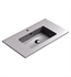 Sonia 161423 Code Single Bowl Drop-In Rectangular SX7 Bathroom Sink in White